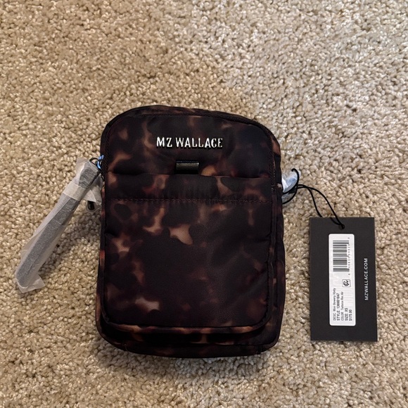 MZ Wallace Handbags - MZ Wallace mini Bowery tortoise